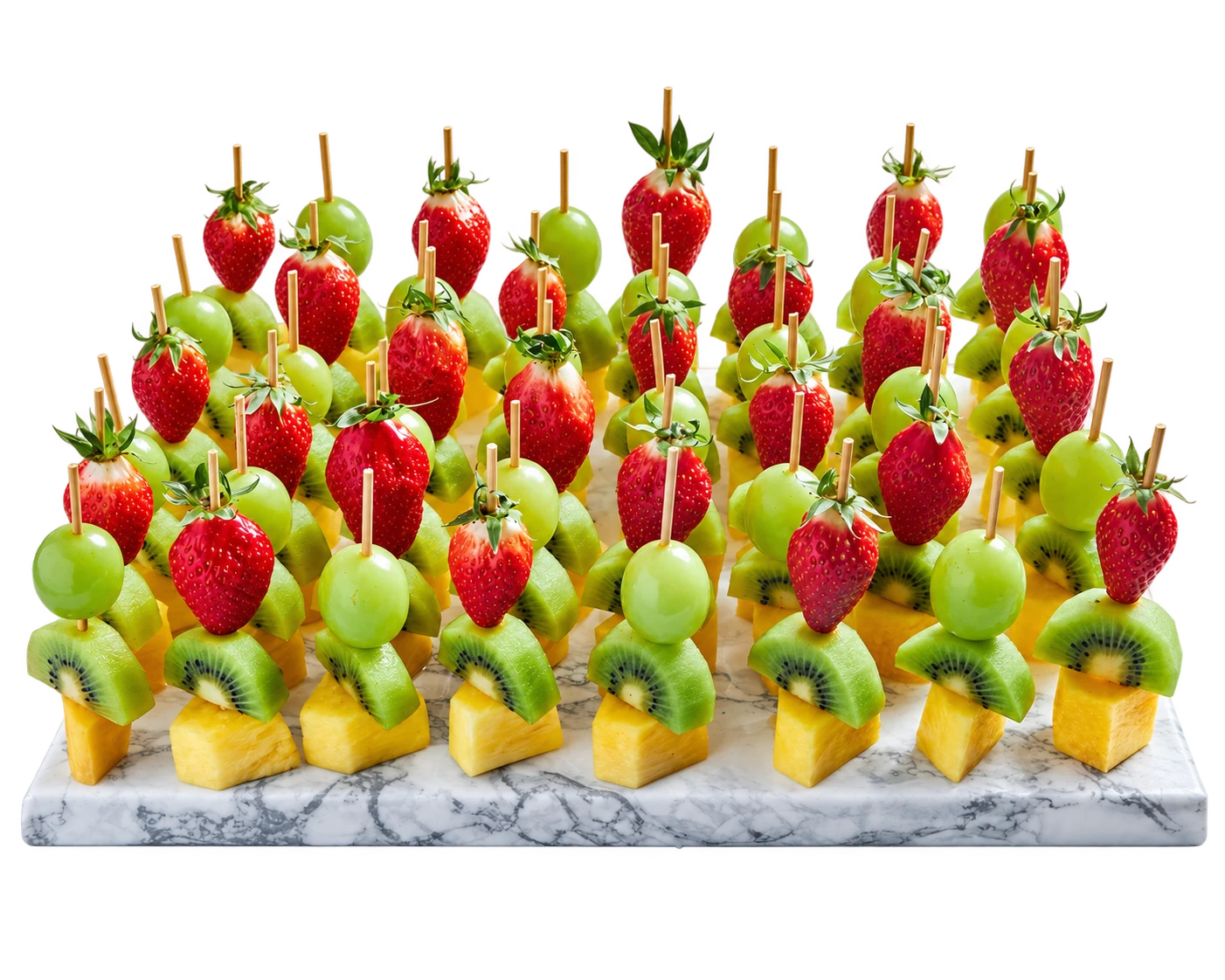 Brochettes de fruits