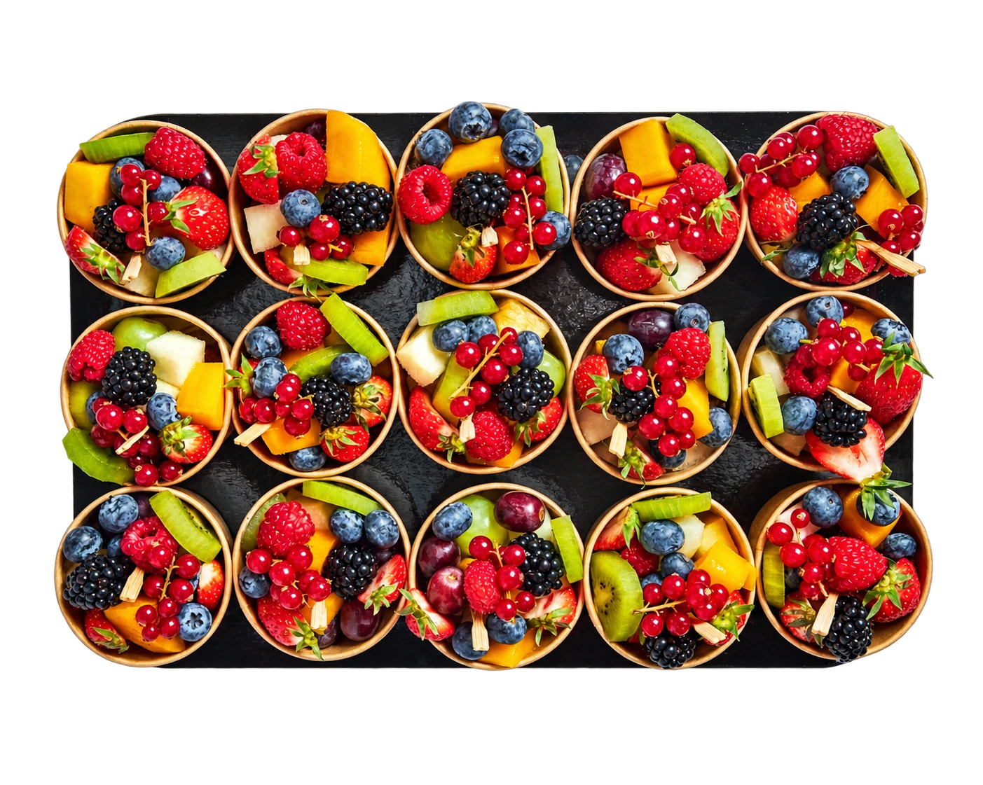 Coupelles de fruits